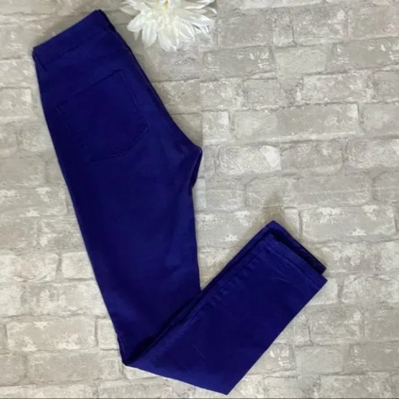 H&M Unique Purple / Royal Blue Skinny Jeans - Picture 6 of 13